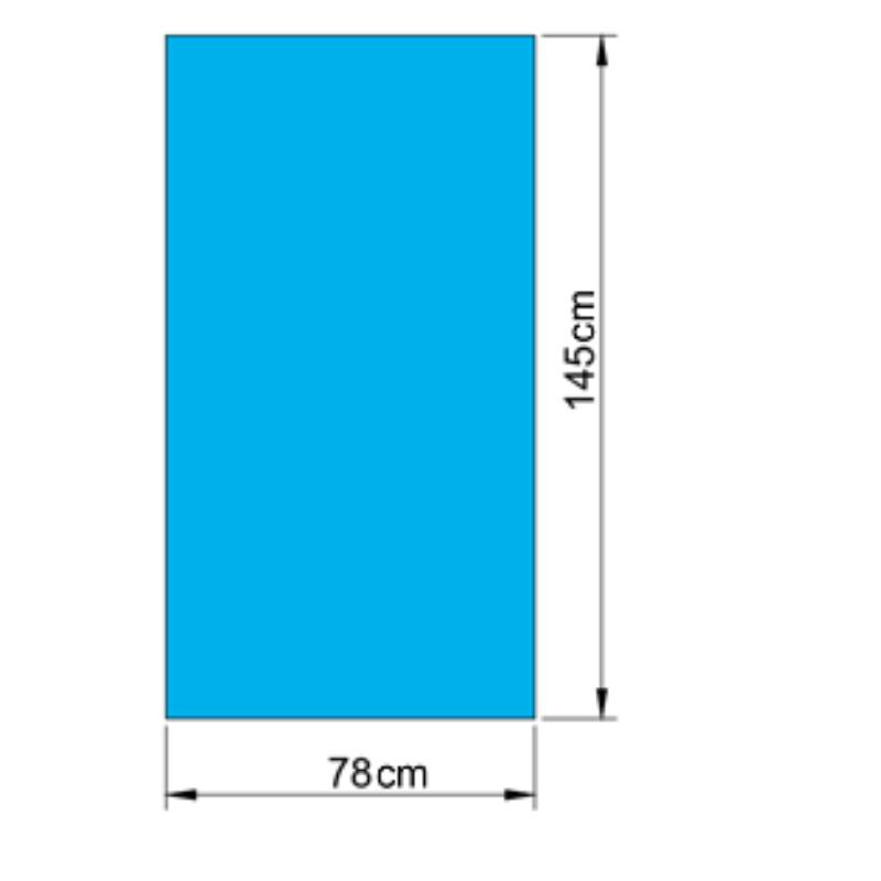 Покриття операційне 145 см х 78 см (ламінований спанбонд - 56 г/м2) стерильне, одноразового використання NUREL®